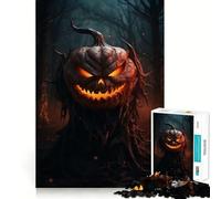 Unseen Evil Jigsaw Puzzle 1000 Pieces Focus Building Toy Firm Fit Secure Assembly Holiday Indoor Entertainment Toy (50x75cm)