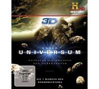 UNSER UNIVERSUM - DIE 7 WUNDER DES SONNENSYSTEMS 3D BLU-RAY NEW