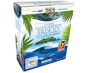Unsere faszinierende Erde 3D - Die schönsten Inseln, Die Komplettbox (Limited Edition auf 6 3D Blu-rays) (SKY VISION) [3D Blu-ray + 2D Version]