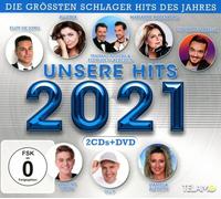 UNSERE HITS 2021 SOFTPAK 2 CD+DVD NEW