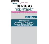 "Unsettled" Compatible Card Sleeves 110mm x 110mm (110)