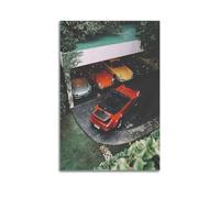 UNSGA German Supercar Poster Classic 911 Racing Garage Poster Decorative Painting Canvas Wall Posters And Art Picture Print Modern Family Bedroom Decor Posters 12x18inch(30x45cm)
