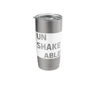 Unshakeable | Positive Motivational Inspirational Workout Stainless Steel Insulated Tumbler
