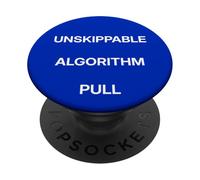 Unskippable Algorithm Pull Fitness Gym Viral Meme PopSockets Adhesive PopGrip