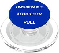 Unskippable Algorithm Pull Fitness Gym Viral Meme PopSockets PopGrip for MagSafe