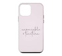 UNSOCIABLE AND TACITURN Jane Austen Pride & Prejudice Meme Case for iPhone 12 mini