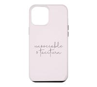 UNSOCIABLE AND TACITURN Jane Austen Pride & Prejudice Meme Case for iPhone 12 Pro Max