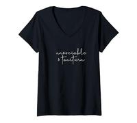 UNSOCIABLE AND TACITURN Jane Austen Pride & Prejudice Meme V-Neck T-Shirt