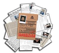 Unsolved Cold Case File Game - “Murder of a Dot Com Boomer” | Murder Mystery Game for 1+ Players | 2 Hour Board Game with 30+ Clues | Perfect Date Night Game, Parties & Mystery Lovers