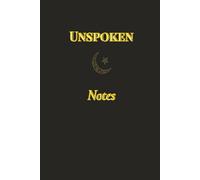 Unspoken Notes - Dotted Journal: Black Edition