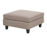 Ottoman UNSTAD Fabric Brown