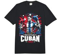 Unstoppable Cuban Force Boxing Pride Comfort Colors Adult Heavyweight T-Shirt