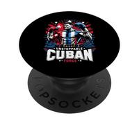 Unstoppable Cuban Force Boxing Pride PopSockets Adhesive PopGrip