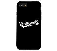 Unstoppable Retro Script Motivational Typography Design Case for iPhone SE (2020) / 7/8