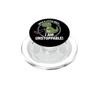 Unstoppable Trex T-Rex Funny Dinosaur Grabber Meme PopSockets PopGrip for MagSafe
