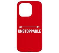 Unstoppable With Arrow Rushes Towards The Target Case for iPhone 15 Pro