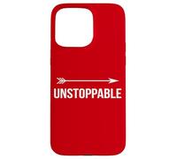 Unstoppable With Arrow Rushes Towards The Target Case for iPhone 15 Pro Max