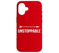 Unstoppable With Arrow Rushes Towards The Target Case for iPhone 16