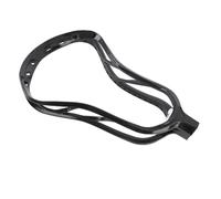 Unstrung Lacrosse Head High Strength Nylon Replacement for Competition Sports Training, Durable and Impact Resistant Design (Black)