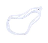 Unstrung Lacrosse Heads, Lacrosse Stick Heads Replacement Constructed From Premium Nylon for Competition Sports Training (White)
