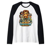 Unsupervised 80s Generation Practically Raised Myself Raglan Baseball Tee