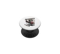 Unsupervised And Thriving Raccoon Coffee Chaos PopSockets Adhesive PopGrip
