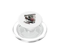 Unsupervised And Thriving Raccoon Coffee Chaos PopSockets PopGrip for MagSafe