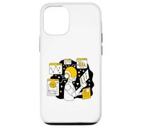 Unsupervised learning vector illustration. Machine Learning Case for iPhone 12/12 Pro