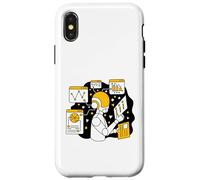 Unsupervised learning vector illustration. Machine Learning Case for iPhone X/XS