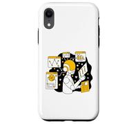 Unsupervised learning vector illustration. Machine Learning Case for iPhone XR