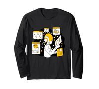 Unsupervised Learning Vector Illustration. Machine Learning Long Sleeve T-Shirt