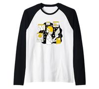 Unsupervised Learning Vector Illustration. Machine Learning Raglan Baseball Tee