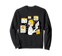 Unsupervised learning vector illustration. Machine Learning Sweatshirt