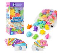 Unsurpassed Swipe the Squishie - Sensory Family Game for Kids 4+, Fast-Paced Matching & Memory with 36 Squishy Fidget Toys, Fun Educational Travel Game & Birthday Gift