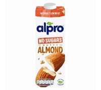 Unsweetened Almond Milk 1L x 1 Compatible with Alpro Long Life Plant Based Drink with Welari Thank You Card | (1 Pack)