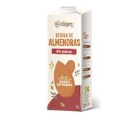 Unsweetened Almond Milk - 6 x 1L Bulk Pack - Zero Sugar Plant-Based Drink - Dairy Free & Vegan - Low Calorie Mediterranean Almonds