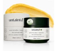 Untaintd Organic Grass-Fed Tallow + Bakuchiol Balm | Natural Retinol Alternative | Deep Hydration for Face & Body | Beef Tallow Skin Care | Tallow Face Cream | Made in UK | 100ml