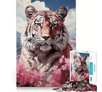 Untamed 1000 Piece Puzzle For Adults Mind Skill Play Laser Cut for Flawless Fit Rewarding Activity for Rainy Days (38x26cm)