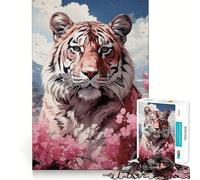 Untamed Jigsaw 1000 Pieces Focus Building Toy Zero Gap Rewarding Activity for Rainy Days (50x75cm)