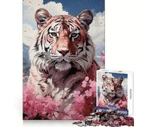 Untamed Jigsaw Puzzles 1000 Piece for Adults Sharp Mind Easy Enjoyment Firm Fit Festive Present (38x52cm)
