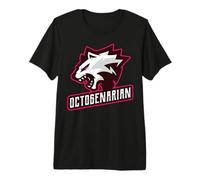 Untamed Proud 80th Birthday Octogenarian Premium T-Shirt