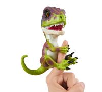 Untamed Raptor by Fingerlings - Stealth (Green) - Interactive Collectible Baby Dinosaur - By WowWee