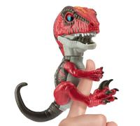 Untamed Roaring Dinos Interactive Raptor, Slash (Red), 40+ Sounds and Reactions, Dinosaur Responds to Touch (Ages 5+)