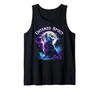 Untamed Spirit Cosmic Wolf Tank Top
