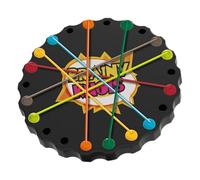 Untangle Rope Brain Teaser Puzzle - Multi Color String Lacing Sorting Game, Interactive Logic Training Toy, Portable Travel Friendly Design | Boys Girls Learning, Hand Eye Coordination, Solving