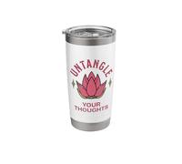 Untangle Your Thoughts Stainless Steel Insulated Tumbler