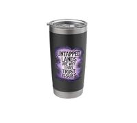 Untapped Lands are Why I Have Trust Issues Trading Card Game Stainless Steel Insulated Tumbler