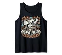Untapped Lands are Why I Have Trust Issues Trading Card Game Tank Top