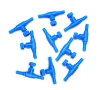 UNTERING 10-Pack Control For Aquarium 2 Way Air Line Regulator Connector Fish Tank Volume Control Aquariums & Accessories