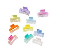 UNTERING 10pcs Korean Type Hair Clip Small Size Hair Claw Fashionable Hair Accessories for Lady Girls Women Fashion Hairpin